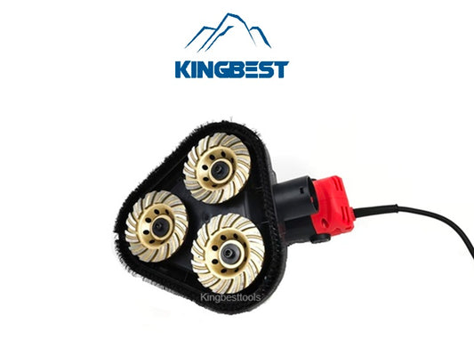 3-Head Concrete Grinder Six-Speed Dust-free Machine for Floor Free Shipping A01 A02