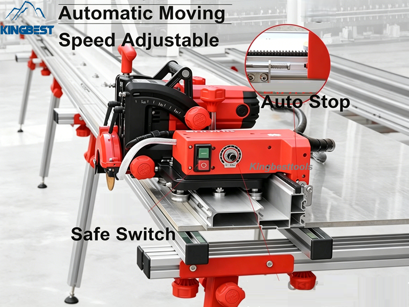 Automatic Cutting Machine for Porcelain + Large Platform - Free Shipping A01