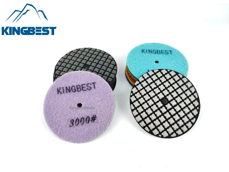 7pcs Dry Polishing Pads Sandpapers For Polishing