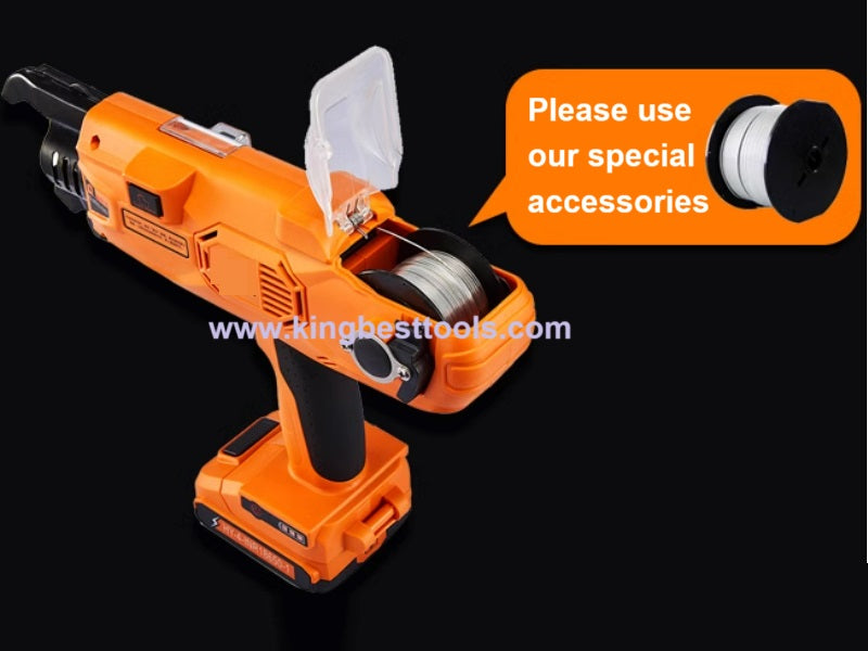 Upgraded Brushless Strapper Lithium Battery Automatic Rebar Binding Machine Strapping Machine Free Shipping to US Mainland Only A01