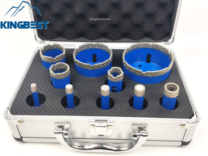 10 pcs Diamond Core Drill Bit Set~Free Shipping A01