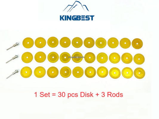 40mm/6mm Golden Mini Cutting Blade For Elbow Grinder-Free Shipping