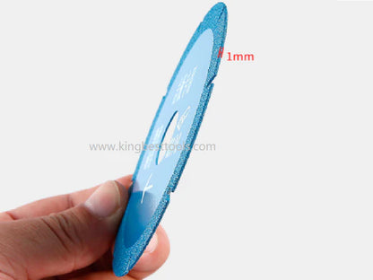 Blue Cutting Discs Diamond Saw Blades Porcelain Discs