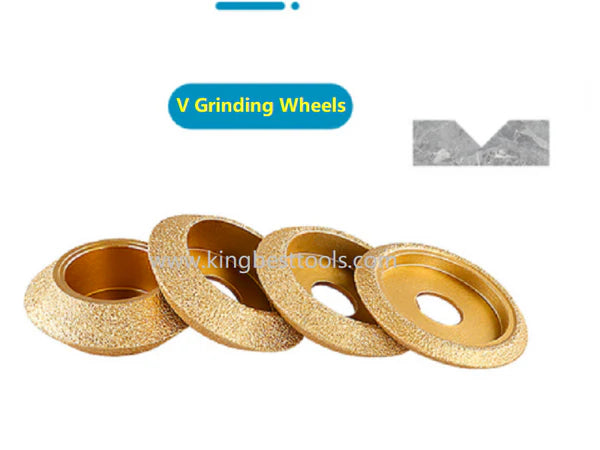 V Wheels Grinding Wheels Stone Edging Polishing Wheels Diamond V Wheels