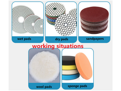 4inch Aluminum Backer Sanding Disc Backing Pads Self-adhesive Hook Loop Backed Pplate