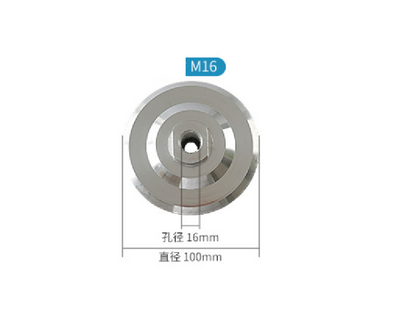 4inch Aluminum Backer Sanding Disc Backing Pads Self-adhesive Hook Loop Backed Pplate
