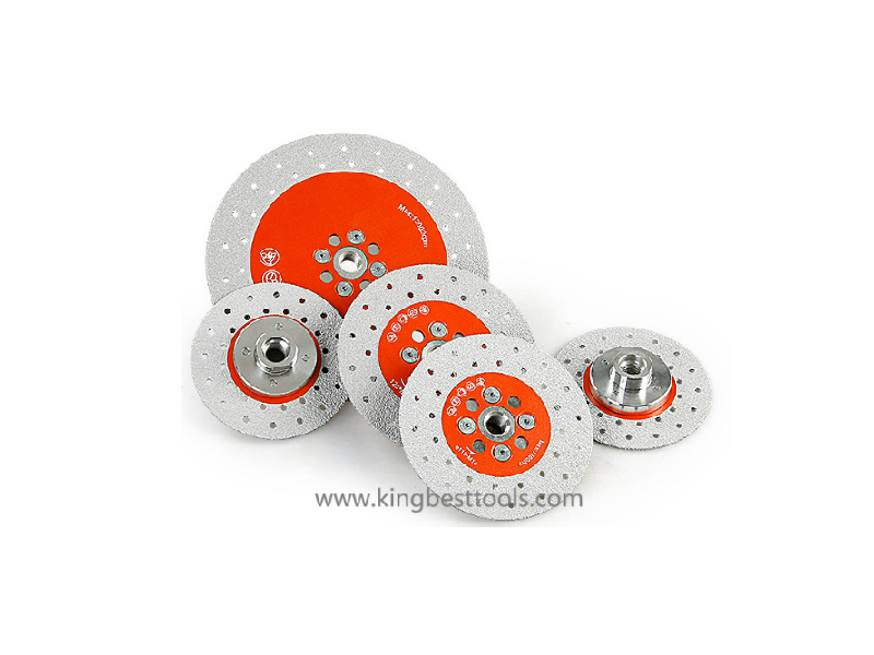 Cutting & Grinding Discs With Flange for Porcelain M14 & 5/8-11