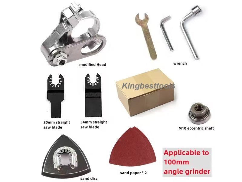 Multifunctional conversion angle grinder Adapter Electric Hand Grinder Conversion Woodworking Tools Retrofitting Accessories-free shipping