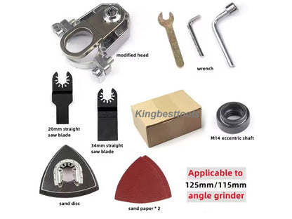 Multifunctional conversion angle grinder Adapter Electric Hand Grinder Conversion Woodworking Tools Retrofitting Accessories-free shipping