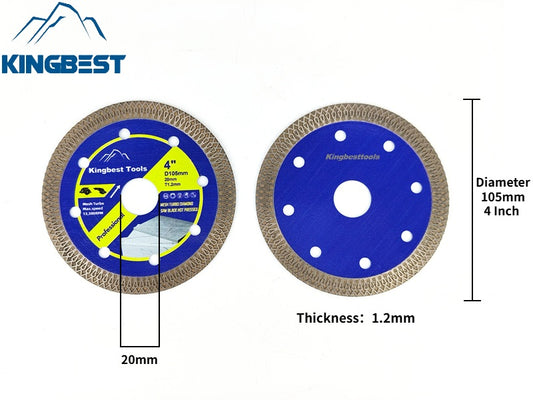 105mm Multifunctional Diamond Saw Blade For Stone Cutting (5pcs a set) Free Shipping