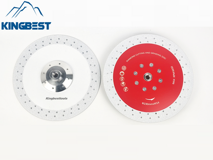 Cutting & Grinding Discs With Flange for Porcelain M14 & 5/8-11