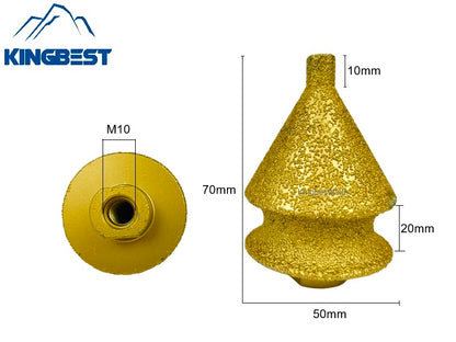 M10 Diamond Conical Drill Bit for Trimming and Drilling