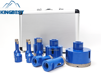 10 pcs Diamond Core Drill Bit Set~Free Shipping A01