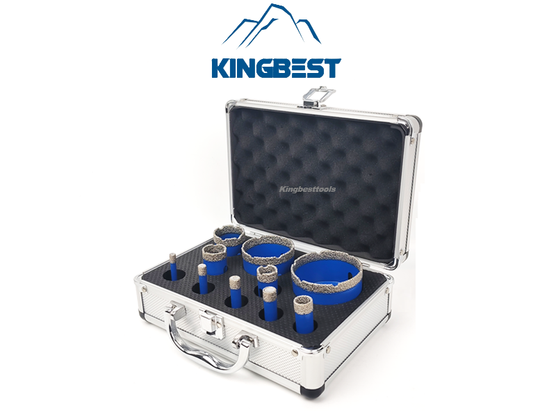 10 pcs Diamond Core Drill Bit Set~Free Shipping A01