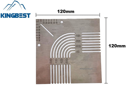 Edge Grinding Set M10 Ceramic Cutting Kit for Curved Shape with Arc Mold Free Shipping-A01A02