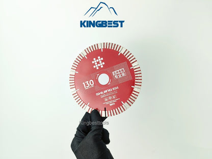 SHIJING Professional Red Saw Blades Cutting Disk for Porcelain 130mm