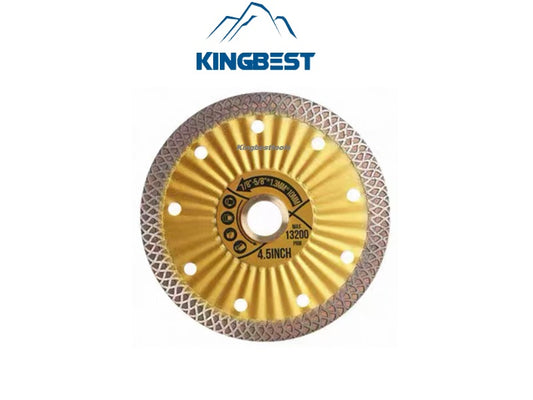 Super Thin Porcelain Tiles Yellow Cutting Disc Saw Blades Dry and Wet Cutting
