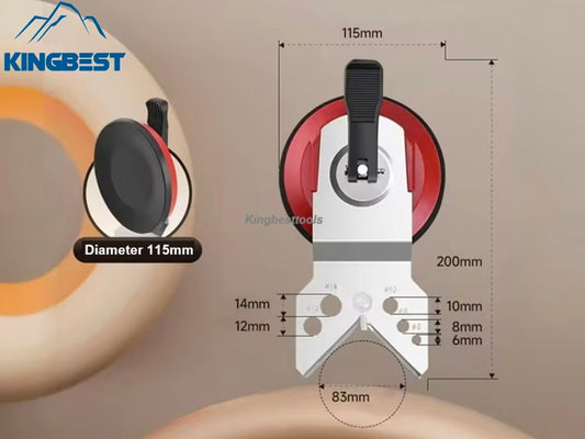 Multifunctional Drill Guide Locator with Suction Cup Free shipping