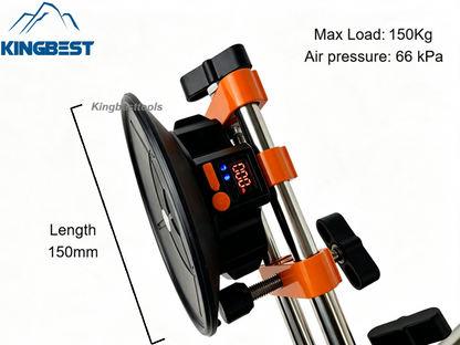 Upgraded Adjustable Leveler with  Electric Suction Cups for 90/180/270 Degrees