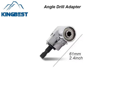 105 Degree Turning Magnetic screwdriver adapter, electric drill extension, corner tool free shipping A01