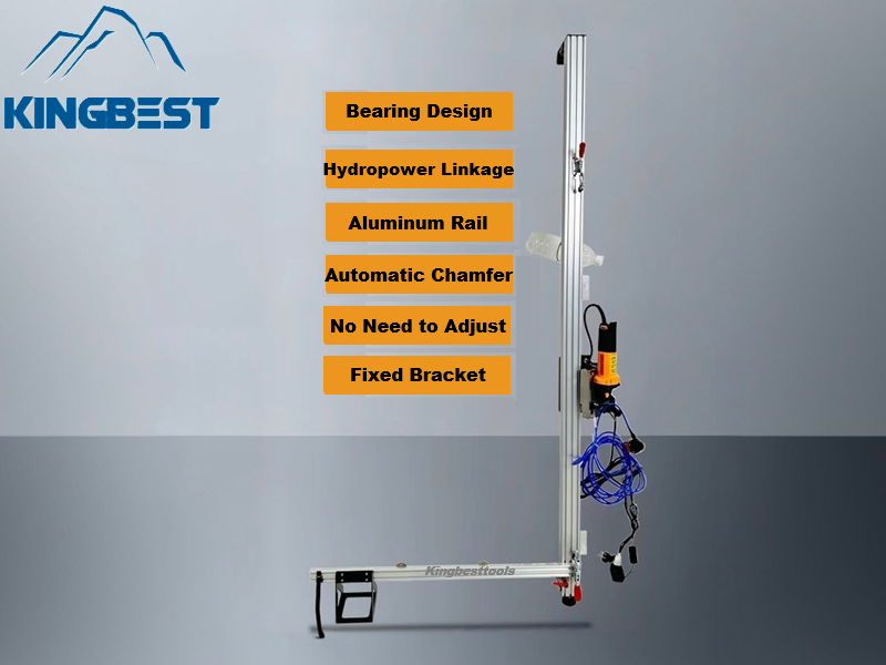 Automatic Chamfering Cutter with Frame Vertical Automatic Chamfering Machine Rail Tiles Cutter For Tiles Porcelain Ceramics-Free Shipping A01 A02