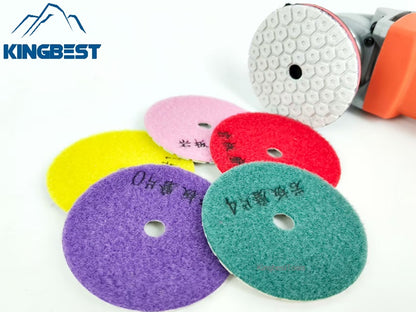 3" Dry Polishing Pads For Porcelain,Backer for free