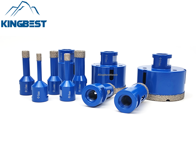 10 pcs Diamond Core Drill Bit Set~Free Shipping A01