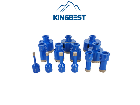 M14 Brazed Diamond Core Drilling Bit For Grinder Drilling 6-68mm