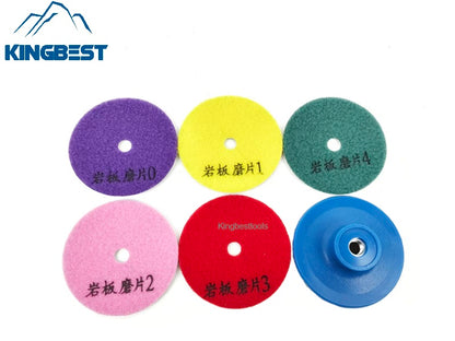 3" Dry Polishing Pads For Porcelain,Backer for free