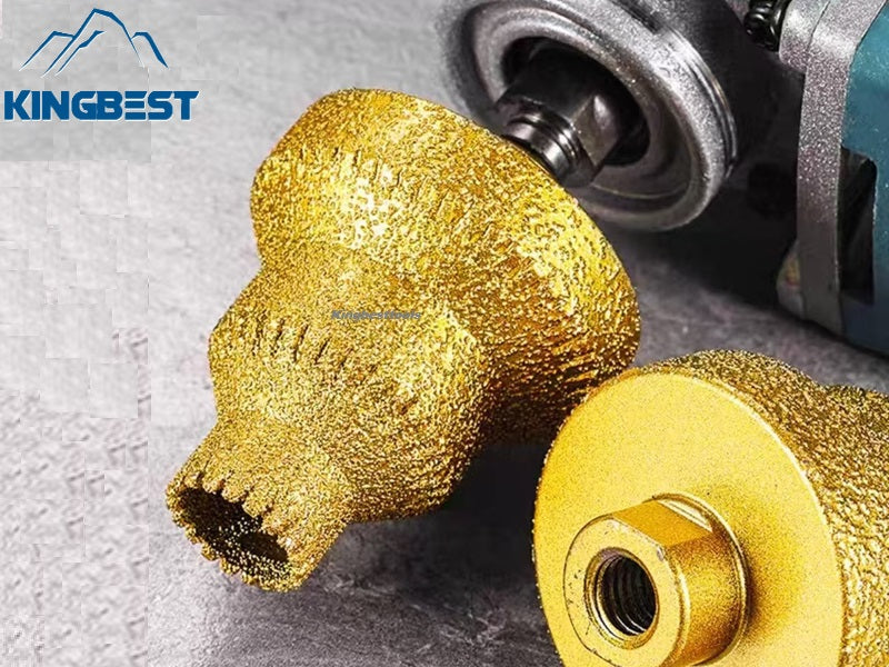 Serrated Pagoda Drill Bits Multi-layer Bits 20mm/35mm/50mm/Three Sizes Hole Enlargement Brazing Diamond Bits