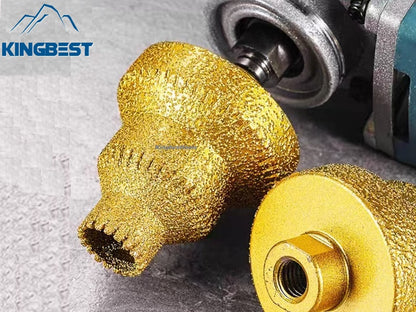 Serrated Pagoda Drill Bits Multi-layer Bits 20mm/35mm/50mm/Three Sizes Hole Enlargement Brazing Diamond Bits