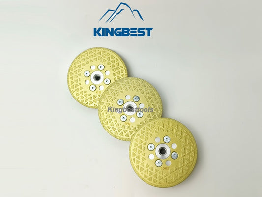 M10 Golden Star Brazed Saw Blade for Cutting and Grinding 100mm