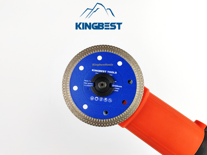 Blue Sharp Diamond Saw Blades With Central Hole 22.23mm