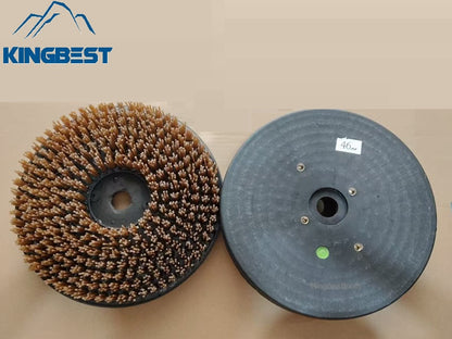 Diamond Brush for Leather Finish Stone Leather Brushes for Granite Stone Marble Floor Cleaning Stone Brushes Stone Abrasive Tools