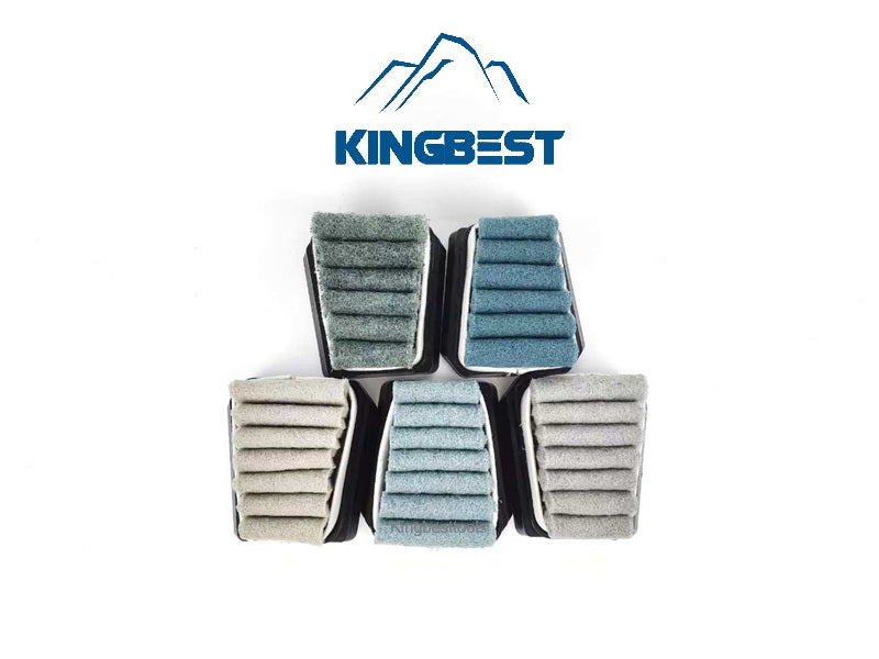 Trapezoid matte brush Frankfurt sponge brush Horseshoe-shaped matte fibre brush