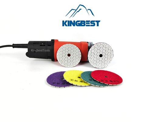 3" Dry Polishing Pads For Porcelain,Backer for free
