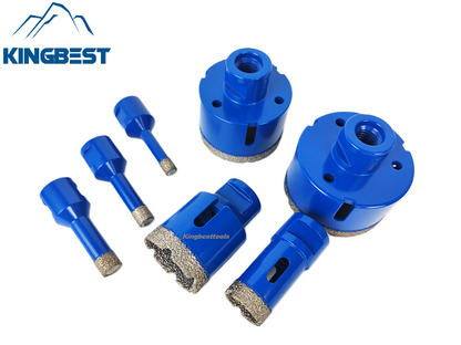 M14 Brazed Diamond Core Drilling Bit For Grinder Drilling 6-68mm