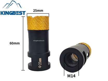 M14 Golden Widened Brazed Diamond Core Drill Bit 8-60mm