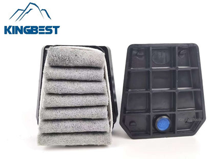 Trapezoid matte brush Frankfurt sponge brush Horseshoe-shaped matte fibre brush