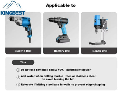 Multifunctional Super Hard Drill Bits Set