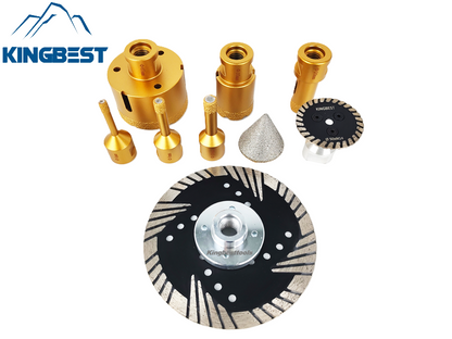 M14 Drilling Bit set 9Pcs Universal Diamond Bit Set for Cutting and Grinding-Free Shipping