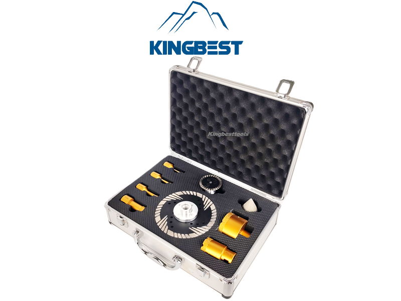 M14 Drilling Bit set 9Pcs Universal Diamond Bit Set for Cutting and Grinding-Free Shipping