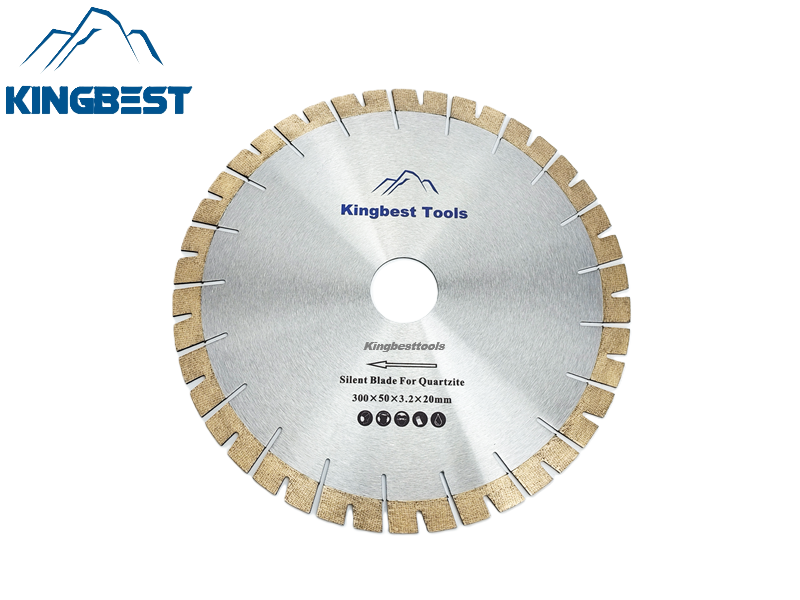 Diamond Saw Blades Silent Blades for CNC Machine to Cut Quartzite