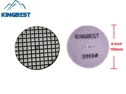 7pcs Dry Polishing Pads Sandpapers For Polishing