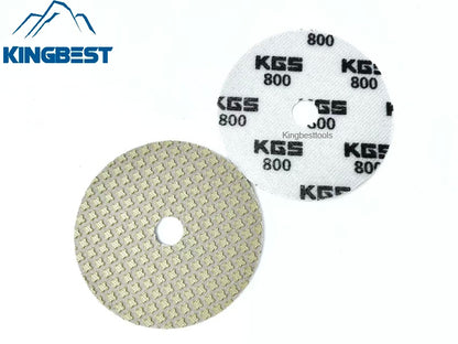 KGS Dry Polishing Pads Stone Sandpaper for Granite Marble Quartzite Polishing