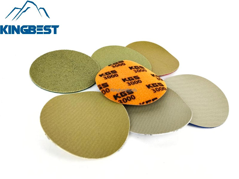 KGS Dry Polishing Pads Sandpaper for Granite Marble Polshing