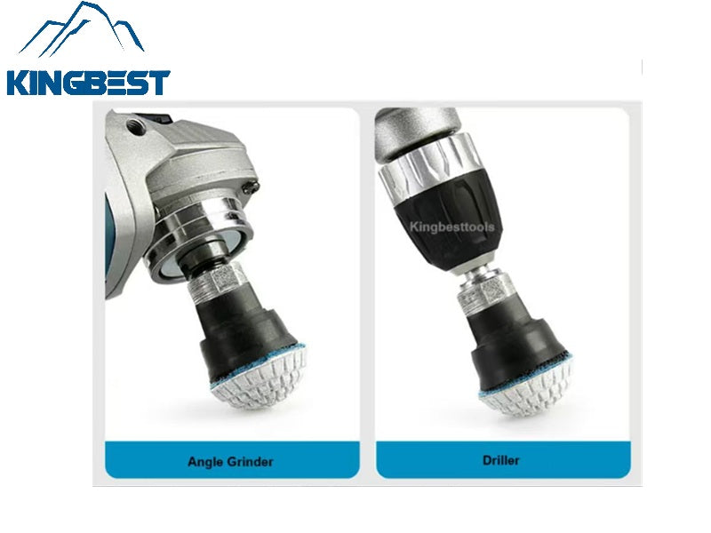 7 step Curved Wet Polishing Pad 2 Inch-Backer (M10)