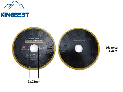 Super Thin Ceramic Cutting Disc Industrial Cutting Blade for Porcelain Tiles Cutting Disc by Dry and Wet Cutting