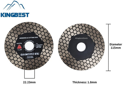 Sintered Blades for Stone Widen Blade M14/22.23mm Football Corrugated Cutting Disc