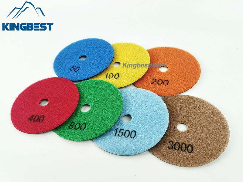7pcs Dry Polishing Pads Sandpapers For Polishing
